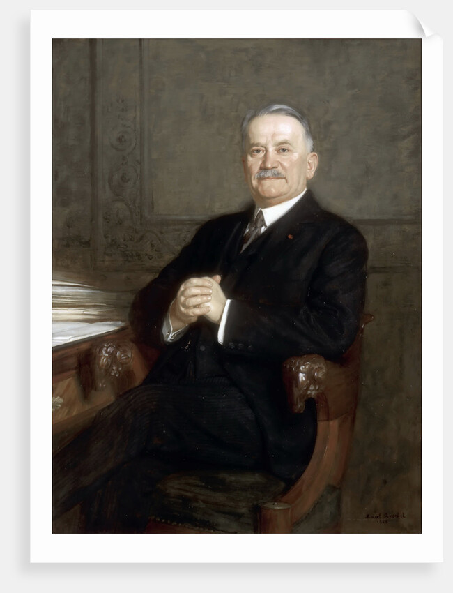 Portrait of Gaston Doumergue by Marcel André Baschet