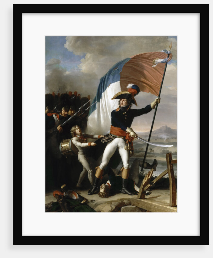General Augereau at the Pont dArcole on November 15, 1796 by Charles Thévenin
