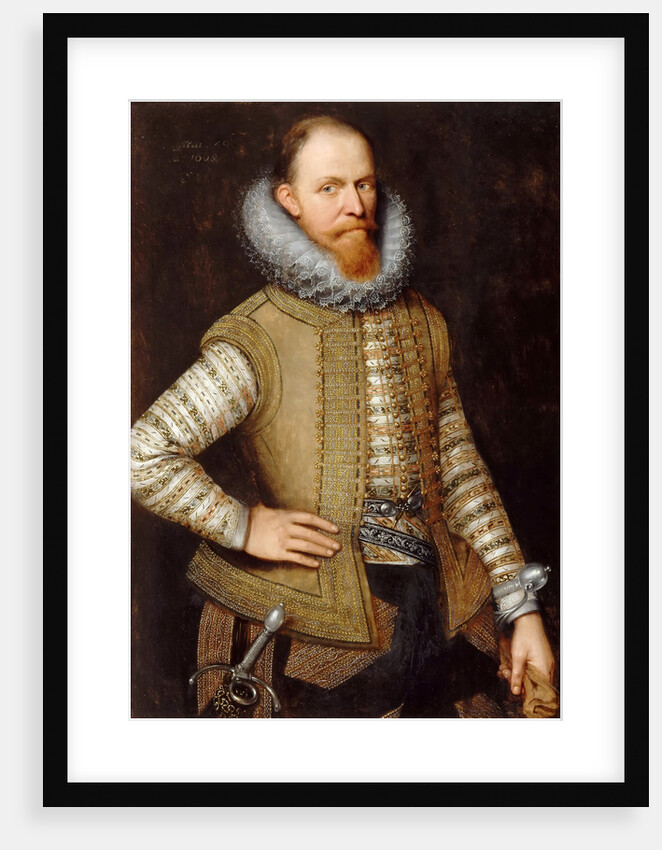 Maurice of Nassau, Prince of Orange by Michiel Jansz. van Mierevelt