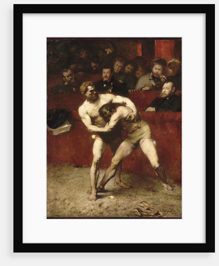 Wrestlers by Alexandre Falguière