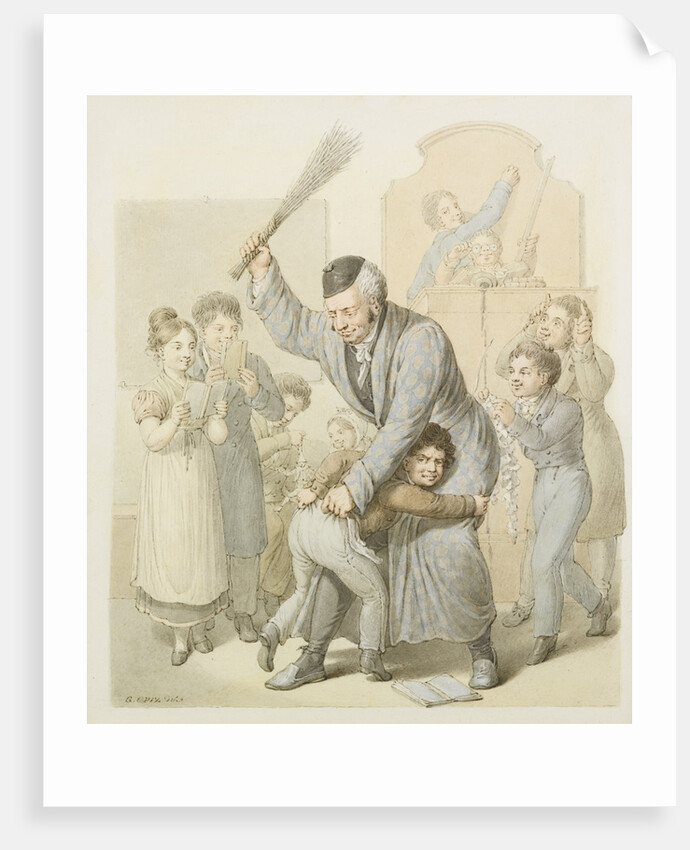 The Punishment in School Classroom by Georg Emanuel Opiz