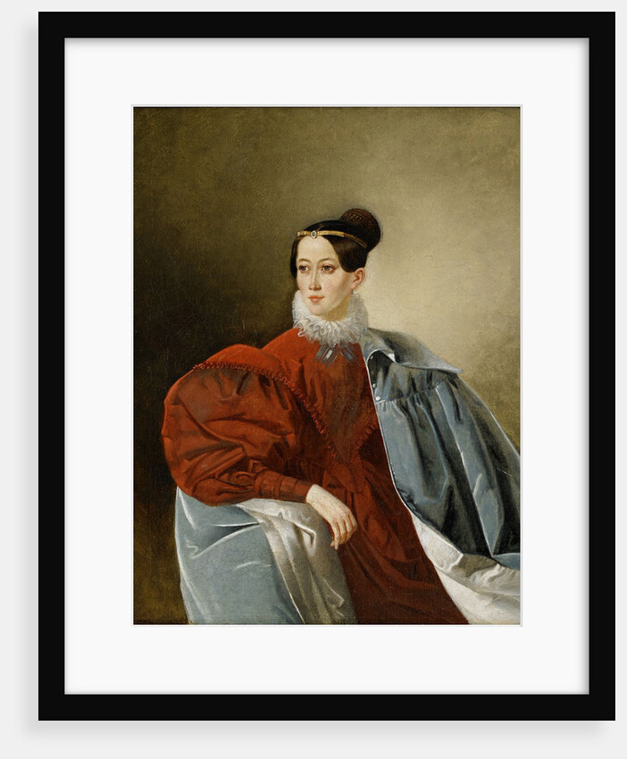 Portrait of Countess Yelizaveta Ivanovna Kropotkina, née Dorokhova by Anonymous
