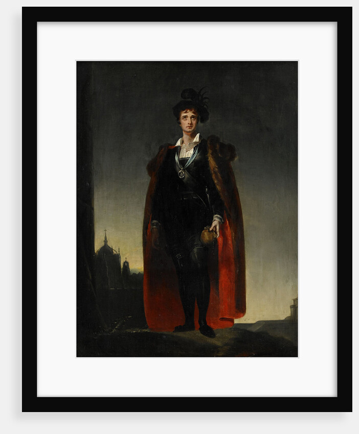 John Philip Kemble as Hamlet by Sir Thomas Lawrence