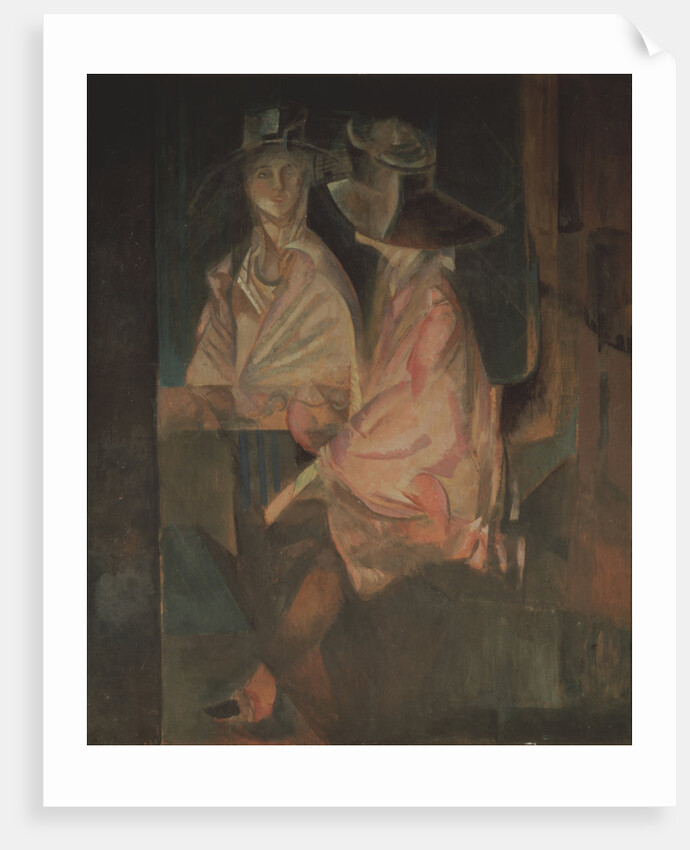 Portrait of the actress Alisa Koonen by Georgi Bogdanovich Yakulov