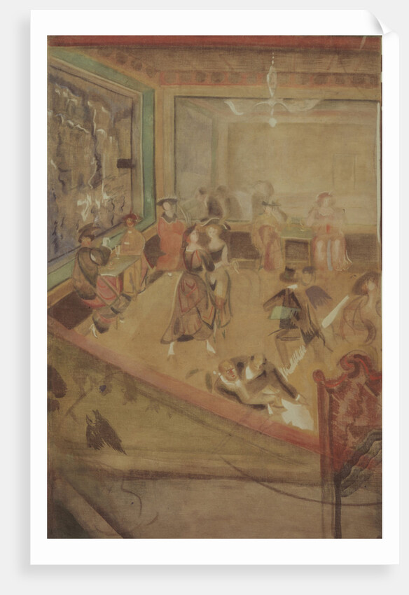 Café Pittoresk in Moscow by Georgi Bogdanovich Yakulov