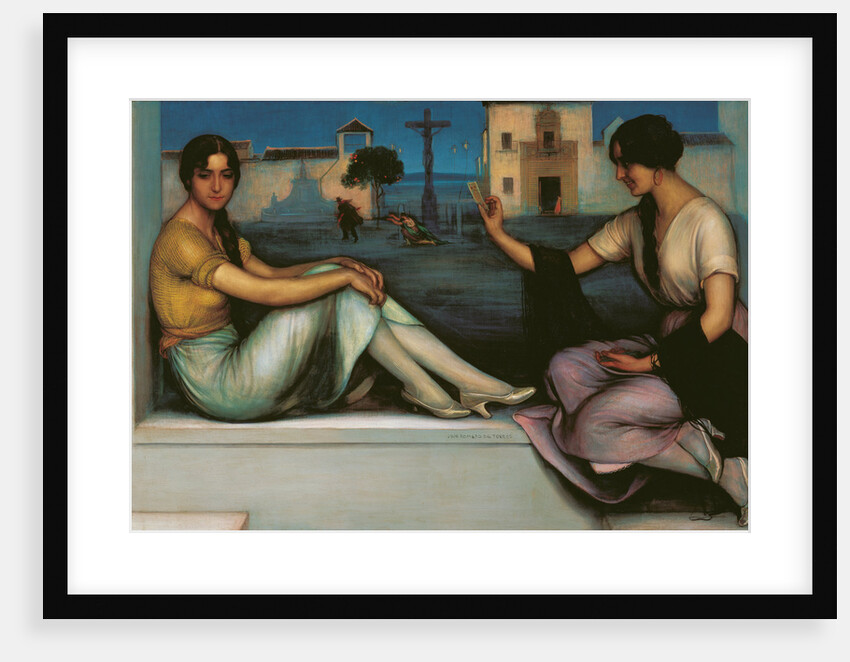 Fortune-telling by Julio Romero de Torres