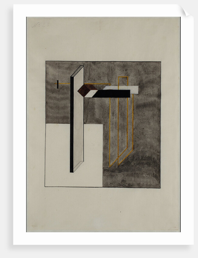 Proun 4B by El Lissitzky
