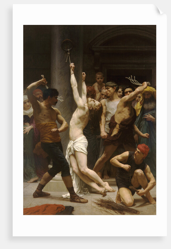 The Flagellation of Christ by William-Adolphe Bouguereau