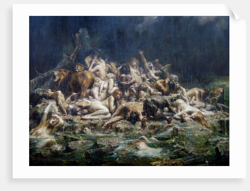 The Deluge by Léon-François Comerre