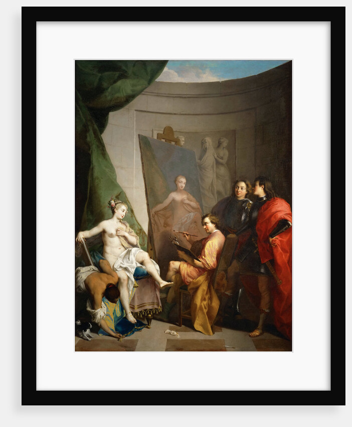 Apelles Painting Campaspe by Nicolas Vleughels