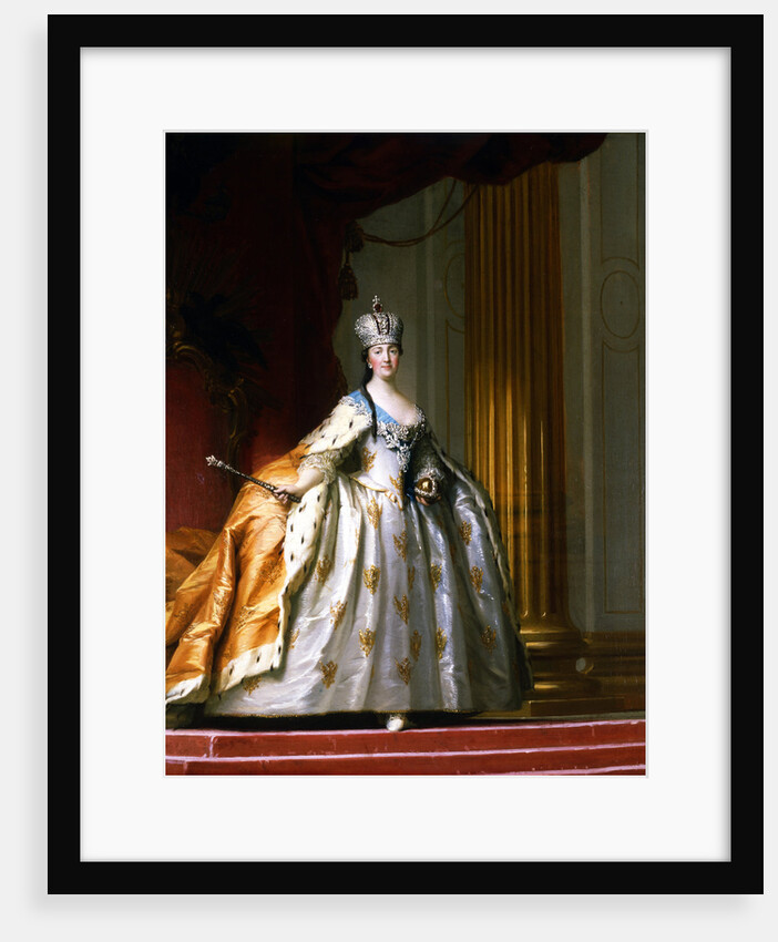 Portrait of Empress Catherine the Great in her Coronation Robe by Vigilius Erichsen