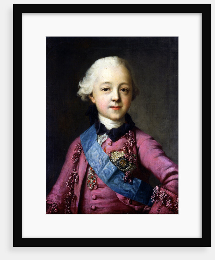 Portrait of Grand Duke Pavel Petrovich by Vigilius Erichsen