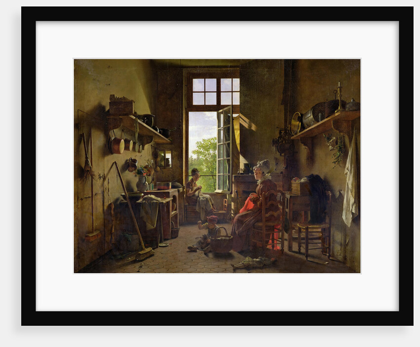 Kitchen Interior by Martin Drolling