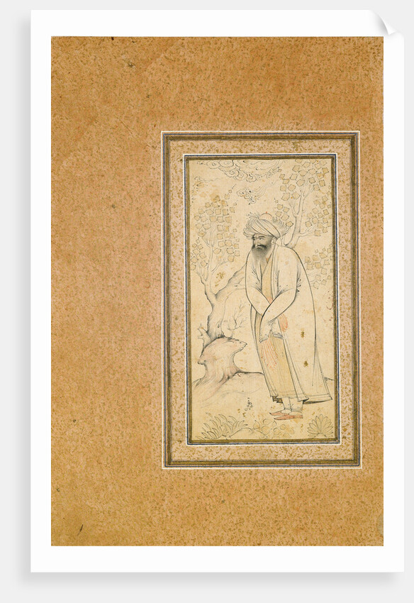A Standing Dervish by Muhammad Muhsin