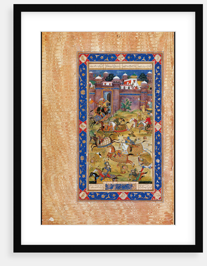 Nariman Kills the Son of the Khaqan of China by Indian Art
