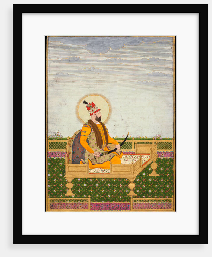 Portrait of Nader Shah by Indian Art