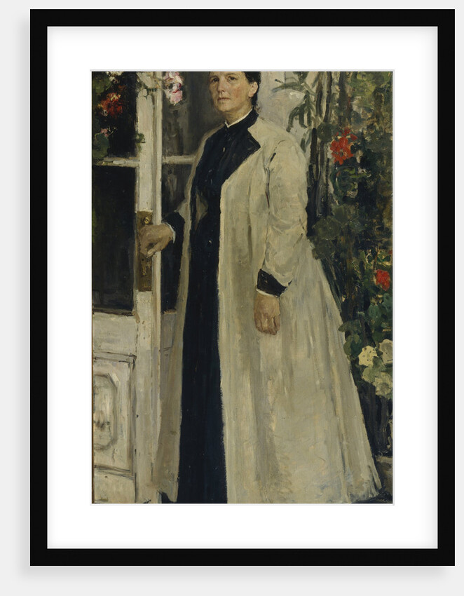 Portrait of Olga Pavlovna Orlova by Konstantin Alexeyevich Korovin