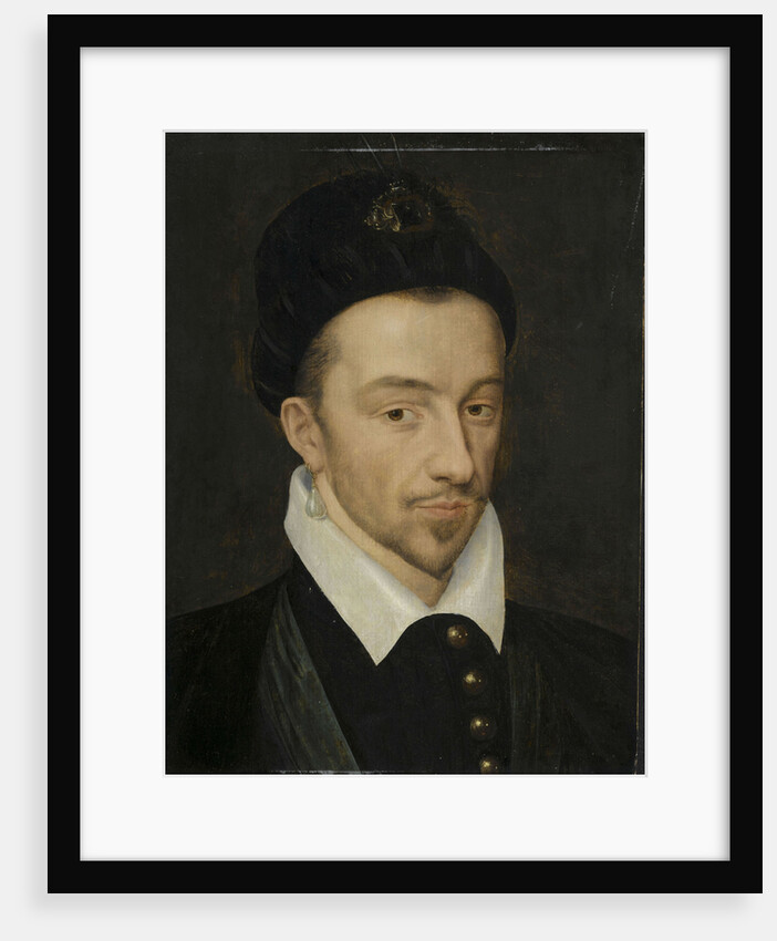 Portrait of Henry III of France by François Clouet