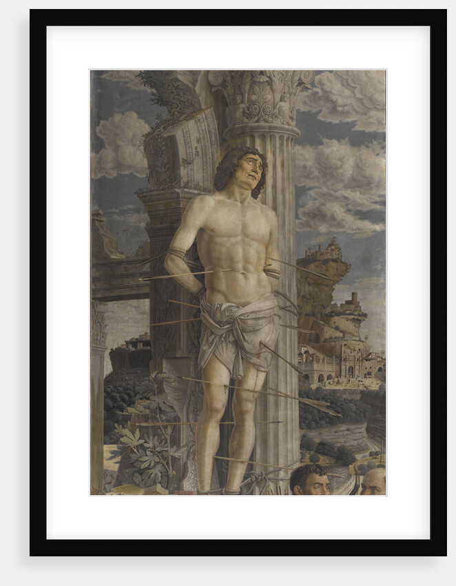 The Martyrdom of Saint Sebastian by Andrea Mantegna