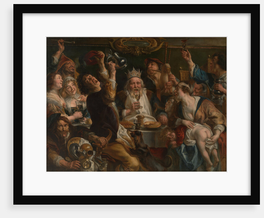 The King Drinks by Jacob Jordaens