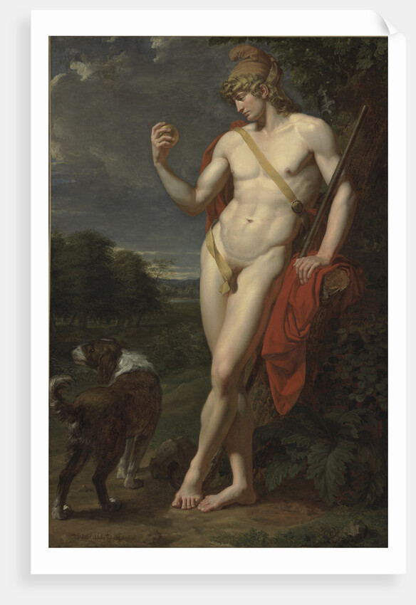 The Shepherd Paris by Jean-Baptiste Frédéric Desmarais