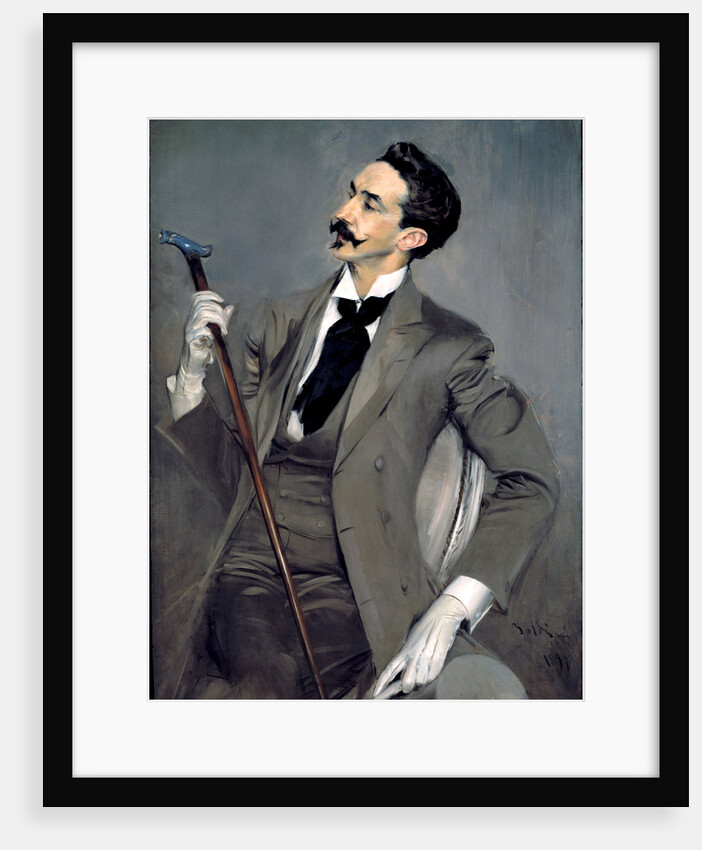 Portrait of Count Robert de Montesquiou by Giovanni Boldini