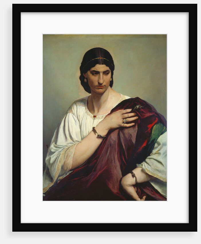 Portrait of a Roman Woman by Anselm Feuerbach