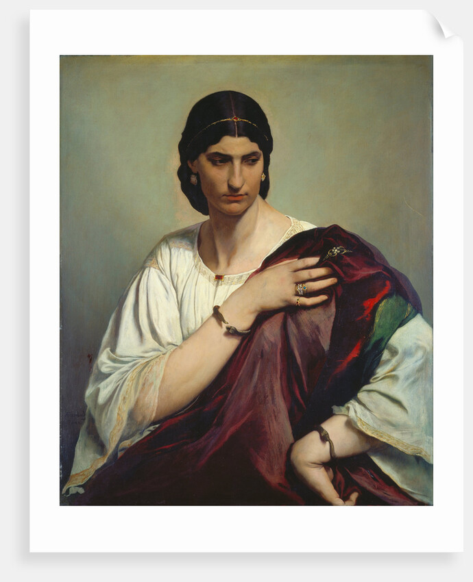 Portrait of a Roman Woman by Anselm Feuerbach