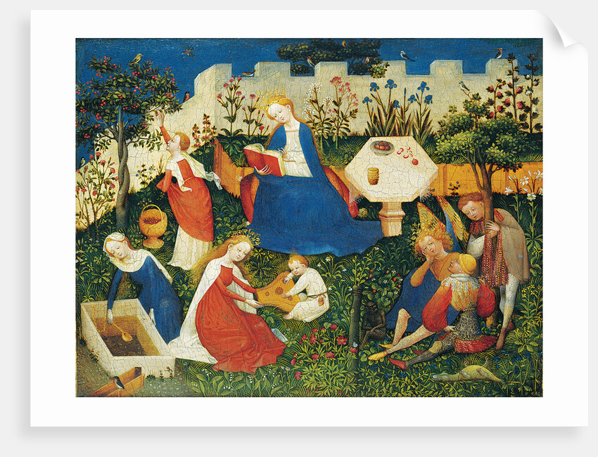 The little Garden of Paradise by Upper Rhenish Master