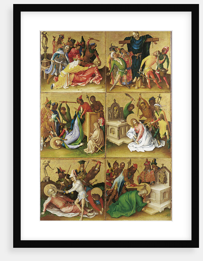 Martyrdom of the Apostles. Right panel by Stephan Lochner