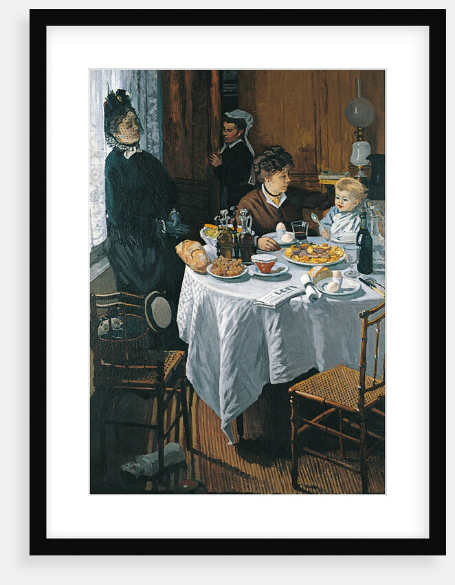 The Luncheon (Le Déjeuner) by Claude Monet