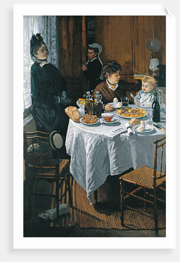 The Luncheon (Le Déjeuner) by Claude Monet