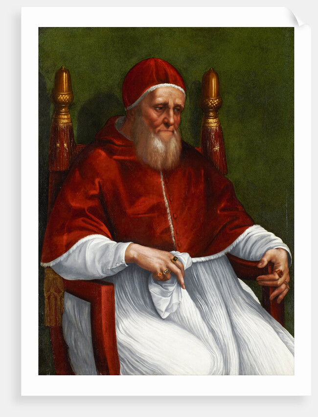 Portrait of Pope Julius II by Raphael