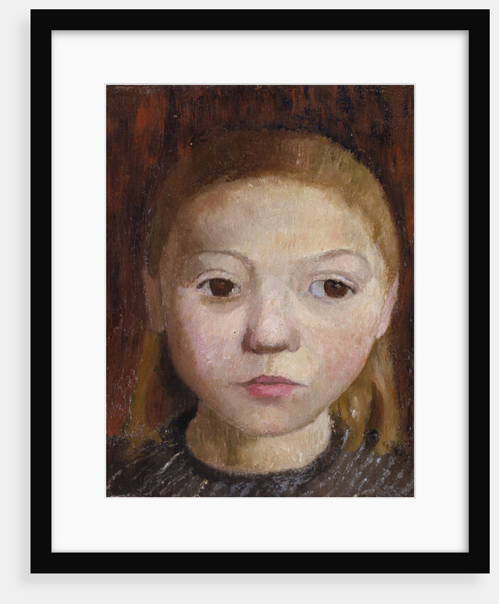 Head of a Girl by Paula Modersohn-Becker