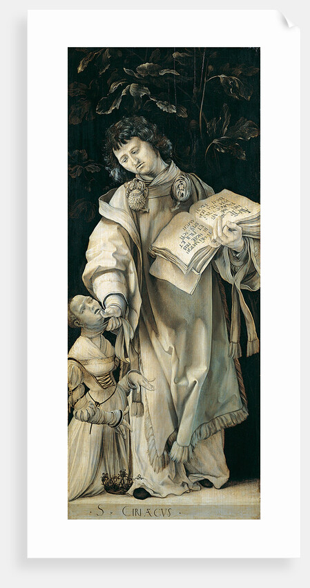 Panel of the Heller Altar depicting St. Cyriacus by Matthias Grünewald