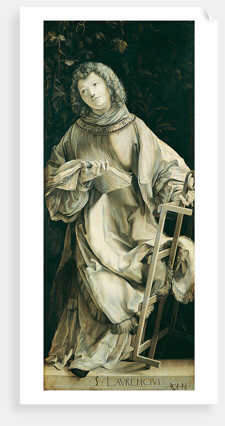 Panel of the Heller Altar depicting St. Laurence by Matthias Grünewald