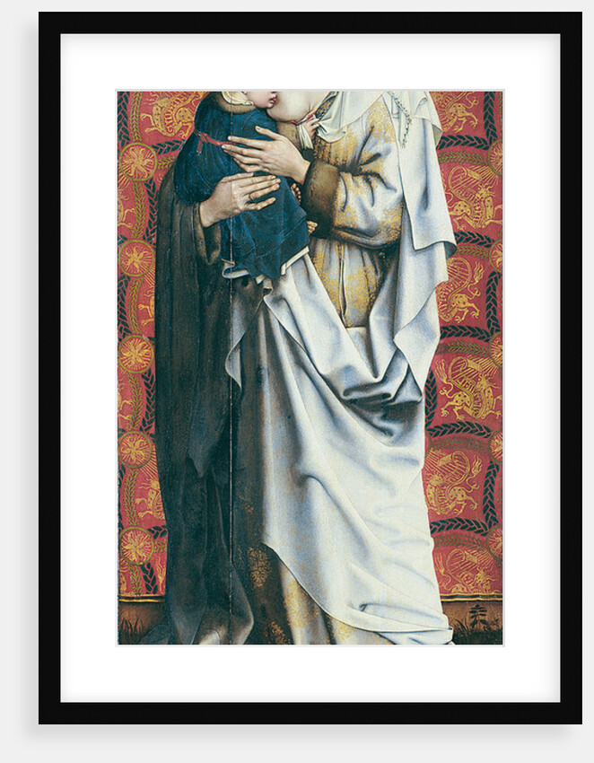 The Flémalle Panels: Virgin suckling the Child by Robert Campin