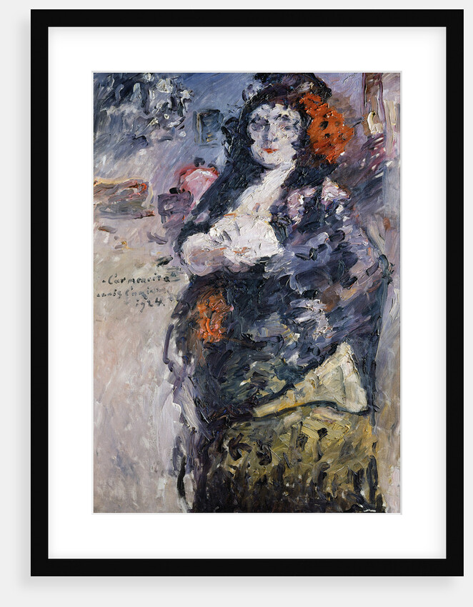 Carmencita (Portrait of Charlotte Berend-Corinth in Spanish Dress) by Lovis Corinth