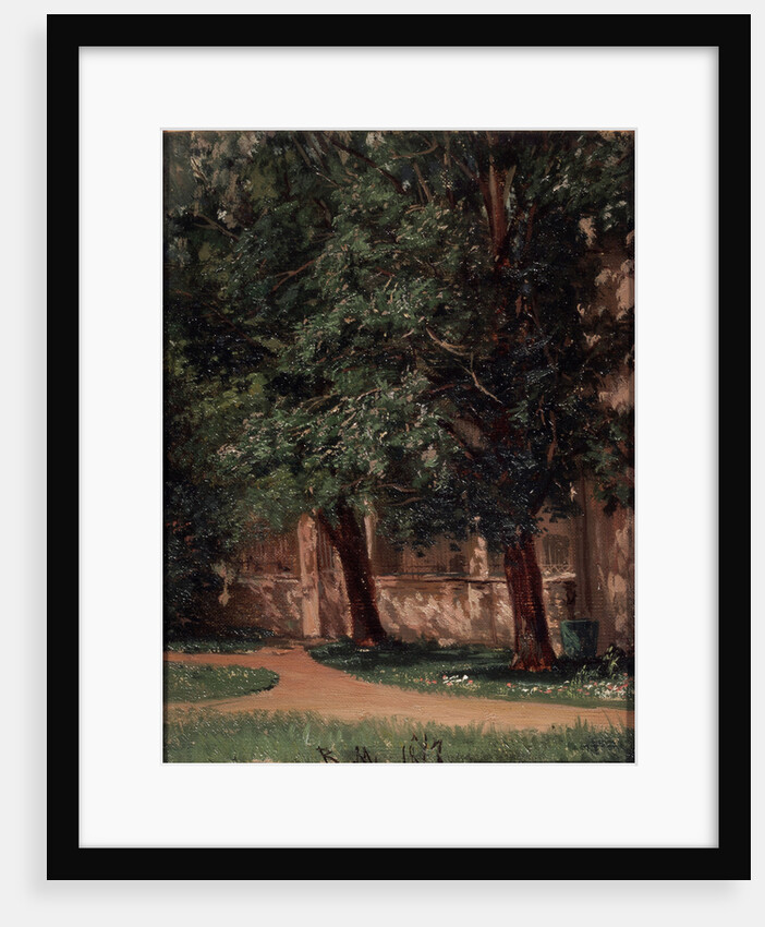 Near the Tretiakovs House by Vasili Maximovich Maximov