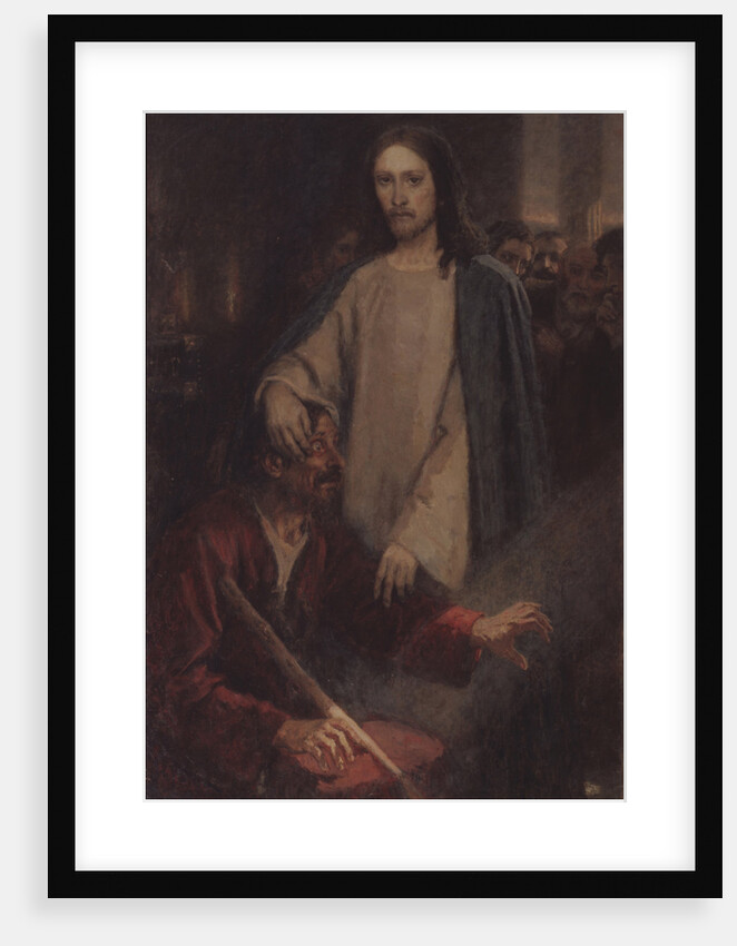 The Healing of the Blind Man of Jericho by Vasili Ivanovich Surikov