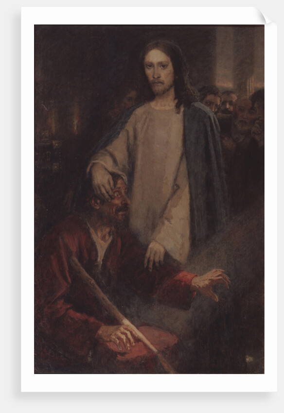 The Healing of the Blind Man of Jericho by Vasili Ivanovich Surikov