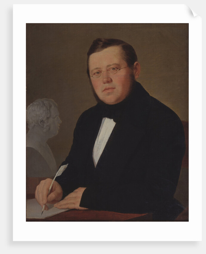 Portrait of the author Mikhail Zagoskin by Vasili Andreyevich Tropinin