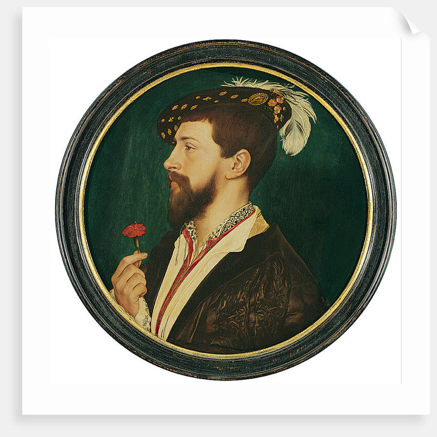 Portrait of Simon George of Cornwall by Hans Holbein the Younger