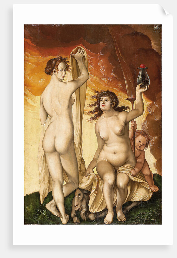 Two Witches by Hans Baldung