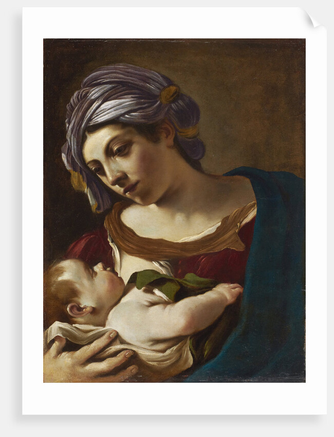 Madonna and Child by Guercino