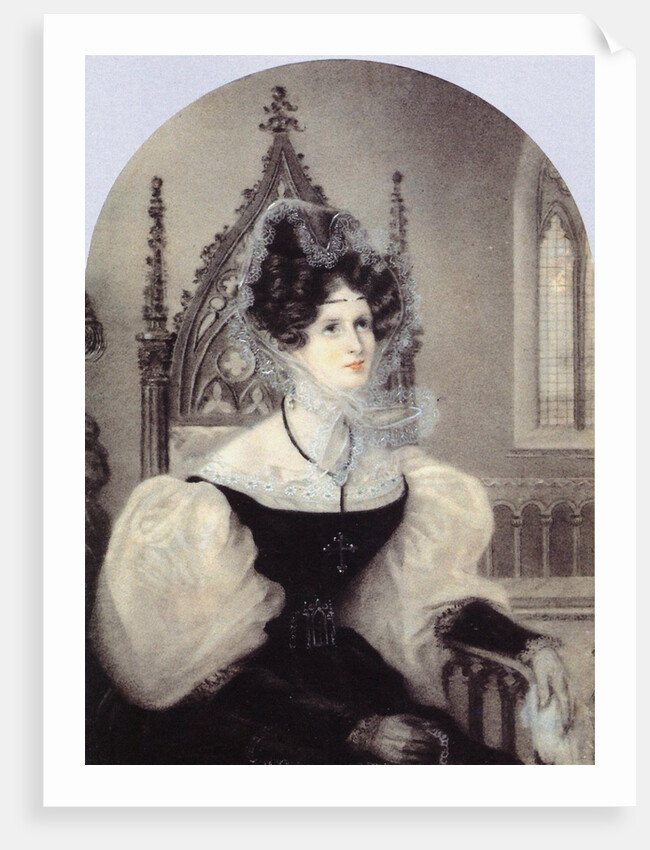 Portrait of Princess Zinaida Alexandrovna Volkonskaya by Anonymous