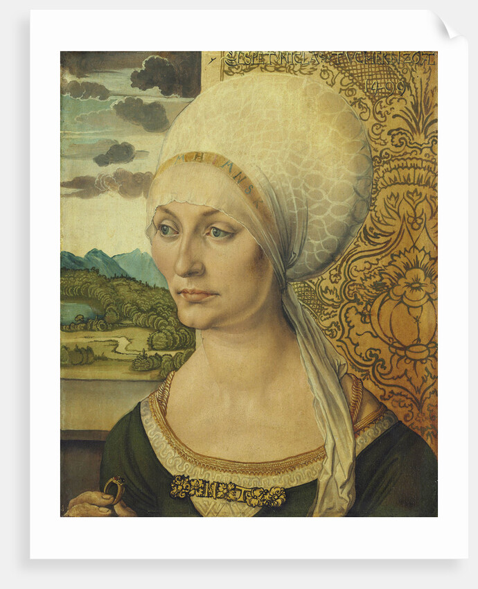Portrait of Elsbeth Tucher by Albrecht Dürer