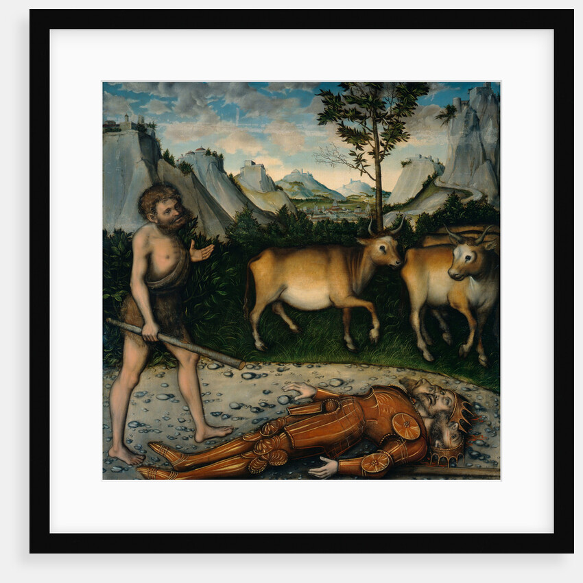 Hercules and the Cattle of Geryones by Lucas Cranach the Elder