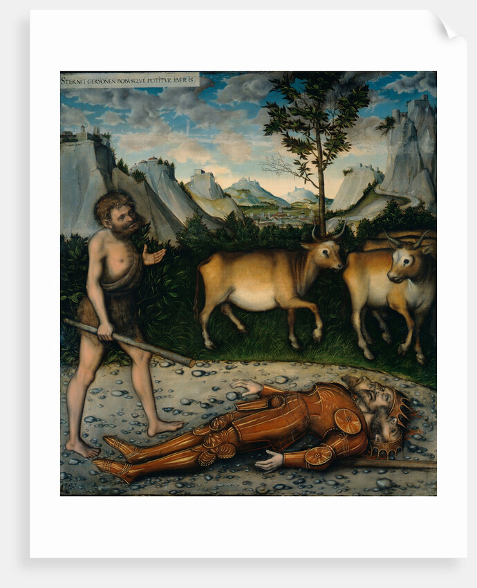 Hercules and the Cattle of Geryones by Lucas Cranach the Elder