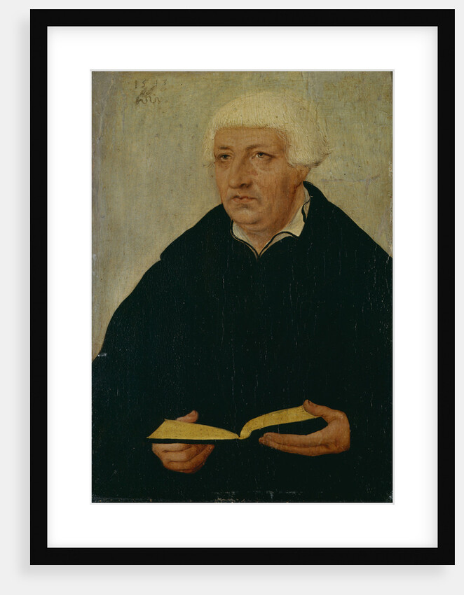 Portrait of Johannes Bugenhagen by Lucas Cranach the Elder